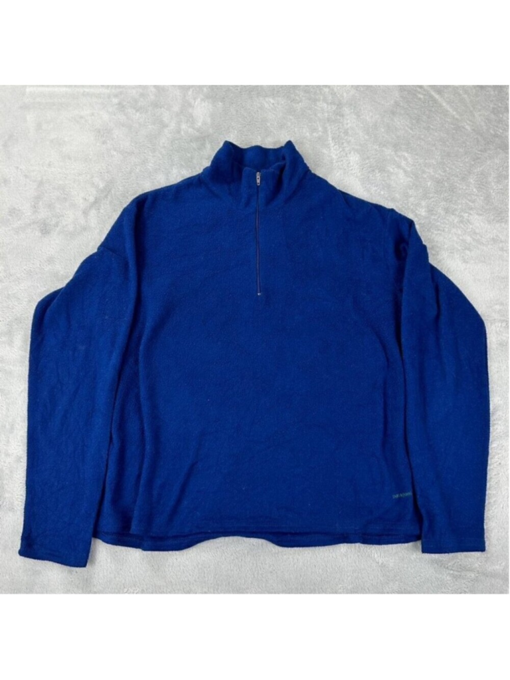 Vintage Patagonia Men's Size Large Capilene Blue Fleece 1/4 Zip Pullover 43482